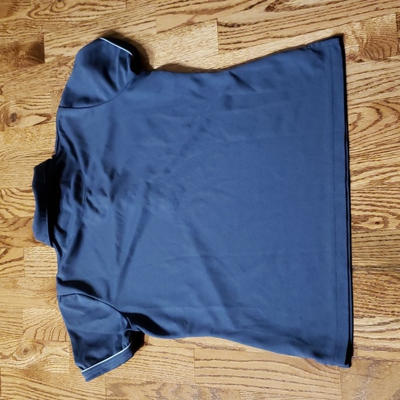 (M) Aurea Dri-Max Collared Top Golf Sporty Athleisure Splid Color Fitted - Picture 7 of 7